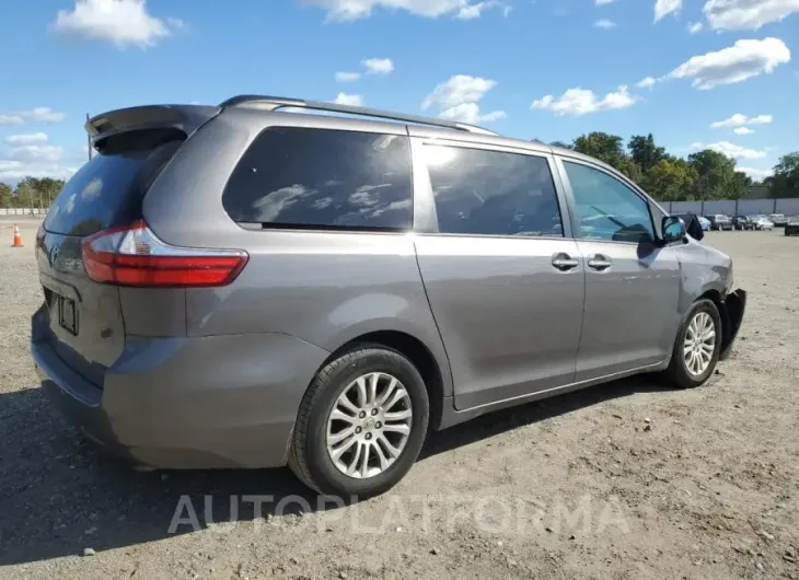 TOYOTA SIENNA XLE 2016 vin 5TDYK3DC9GS749793 from auto auction Copart