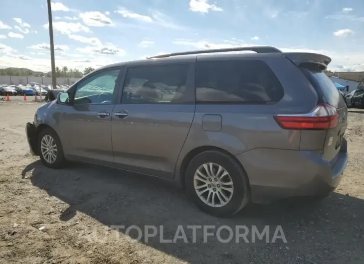 TOYOTA SIENNA XLE 2016 vin 5TDYK3DC9GS749793 from auto auction Copart