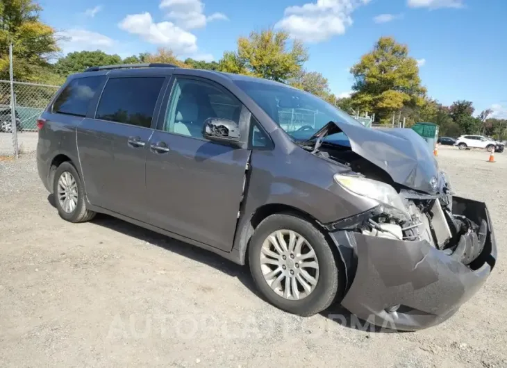 TOYOTA SIENNA XLE 2016 vin 5TDYK3DC9GS749793 from auto auction Copart