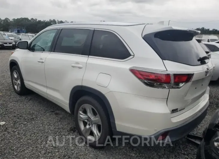 TOYOTA HIGHLANDER 2016 vin 5TDYKRFH8GS169334 from auto auction Copart