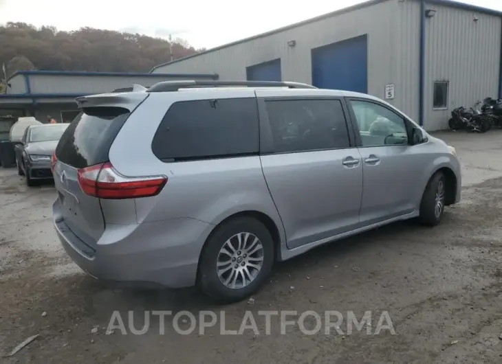 TOYOTA SIENNA XLE 2018 vin 5TDYZ3DC3JS926602 from auto auction Copart