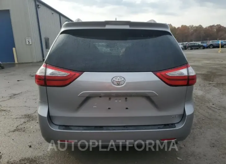 TOYOTA SIENNA XLE 2018 vin 5TDYZ3DC3JS926602 from auto auction Copart