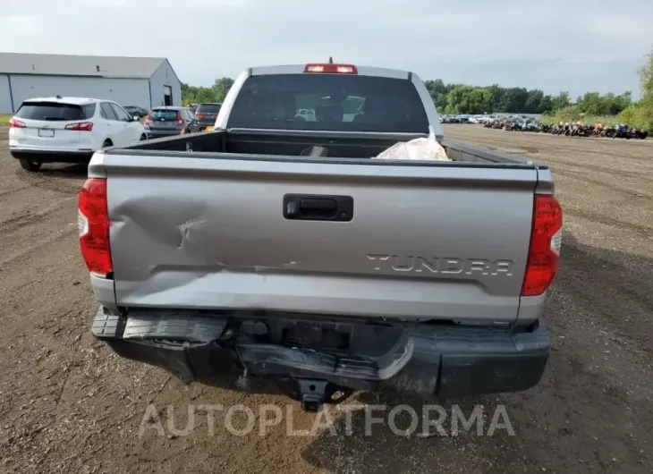 TOYOTA TUNDRA DOU 2021 vin 5TFRY5F17MX296953 from auto auction Copart