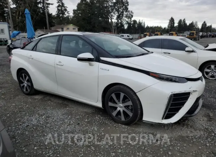 TOYOTA MIRAI 2017 vin JTDBVRBD5HA002380 from auto auction Copart