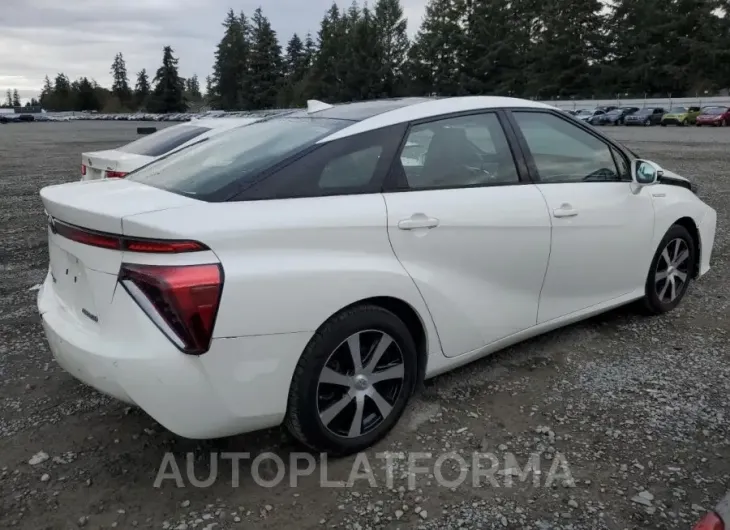 TOYOTA MIRAI 2017 vin JTDBVRBD5HA002380 from auto auction Copart