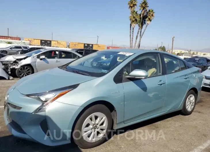 TOYOTA PRIUS 2016 vin JTDKBRFU1G3525577 from auto auction Copart