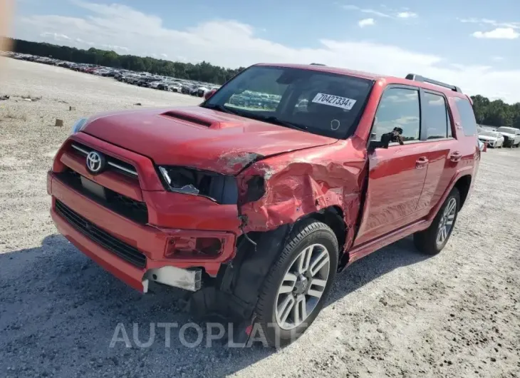 TOYOTA 4RUNNER SR 2022 vin JTESU5JR5N5989958 from auto auction Copart