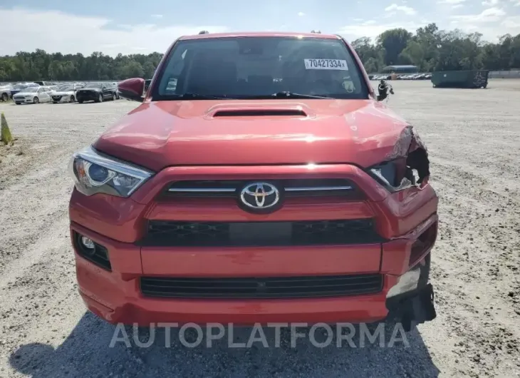 TOYOTA 4RUNNER SR 2022 vin JTESU5JR5N5989958 from auto auction Copart