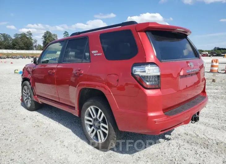 TOYOTA 4RUNNER SR 2022 vin JTESU5JR5N5989958 from auto auction Copart