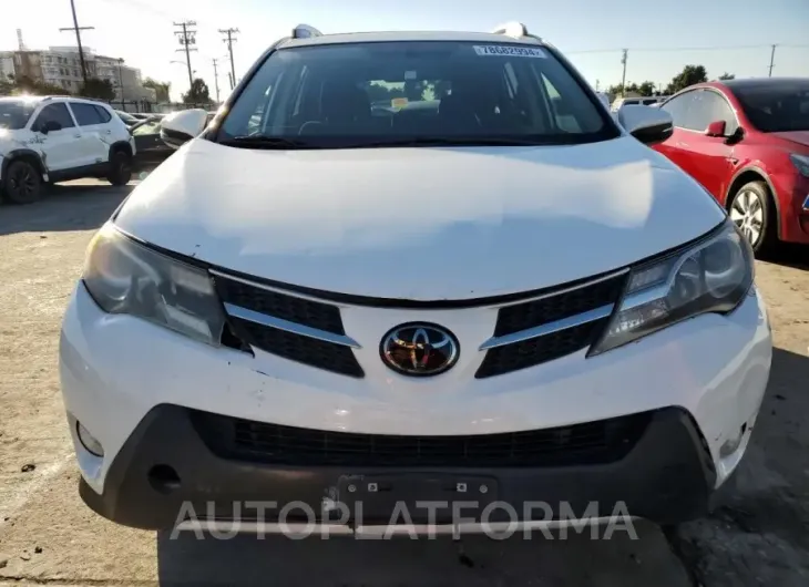 TOYOTA RAV4 XLE 2015 vin JTMWFREV0FJ042625 from auto auction Copart