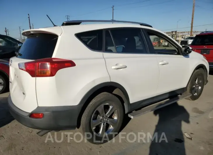 TOYOTA RAV4 XLE 2015 vin JTMWFREV0FJ042625 from auto auction Copart