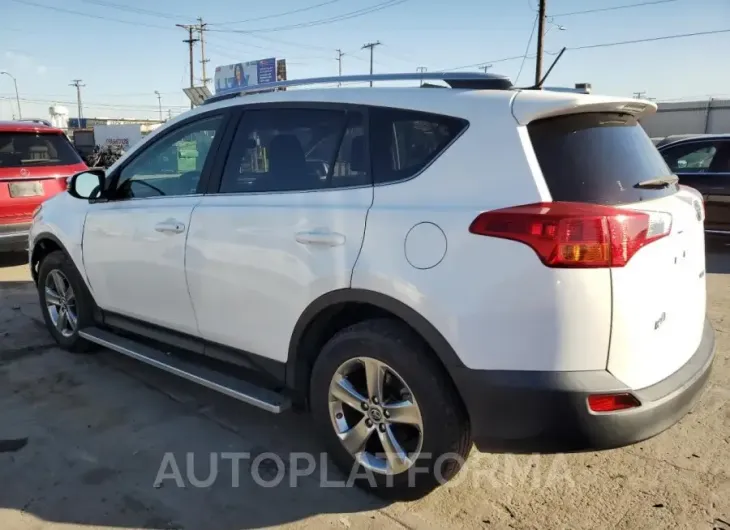 TOYOTA RAV4 XLE 2015 vin JTMWFREV0FJ042625 from auto auction Copart