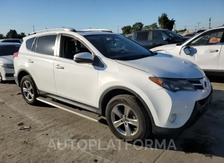 TOYOTA RAV4 XLE 2015 vin JTMWFREV0FJ042625 from auto auction Copart