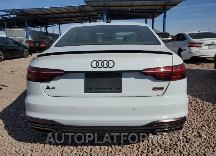 AUDI A4 PREMIUM 2023 vin WAUEAAF42PN023258 from auto auction Copart