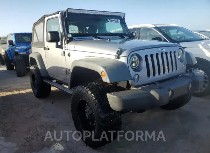 JEEP WRANGLER S 2015 vin 1C4AJWAG3FL585809 from auto auction Copart