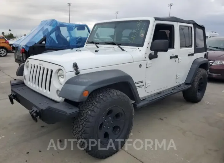 JEEP WRANGLER U 2015 vin 1C4BJWDG3FL554785 from auto auction Copart