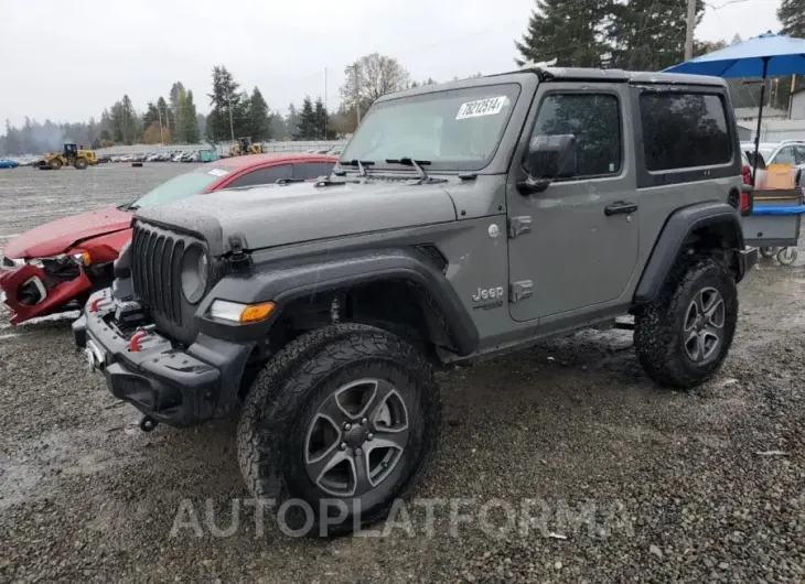 JEEP WRANGLER S 2020 vin 1C4GJXAN8LW228943 from auto auction Copart