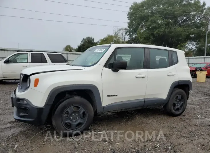 JEEP RENEGADE S 2017 vin ZACCJBAB6HPF99904 from auto auction Copart