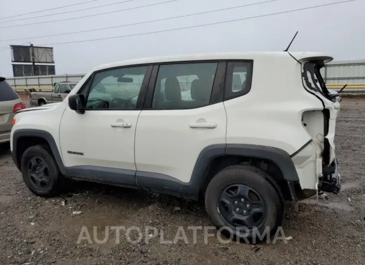 JEEP RENEGADE S 2017 vin ZACCJBAB6HPF99904 from auto auction Copart