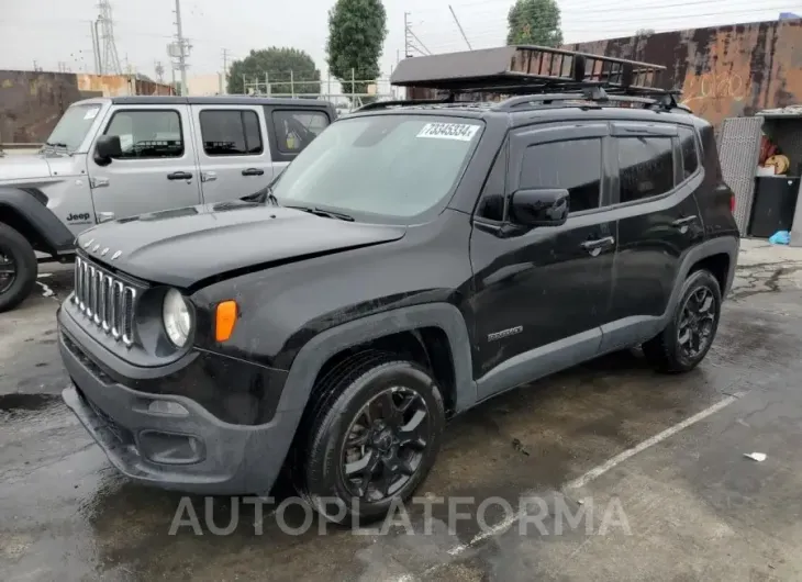 JEEP RENEGADE L 2018 vin ZACCJBBB4JPH64417 from auto auction Copart