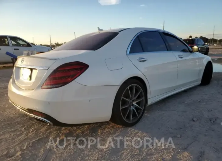 MERCEDES-BENZ S 450 2018 vin WDDUG6GBXJA350647 from auto auction Copart