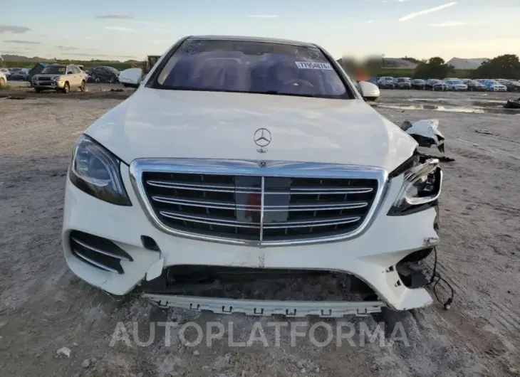 MERCEDES-BENZ S 450 2018 vin WDDUG6GBXJA350647 from auto auction Copart