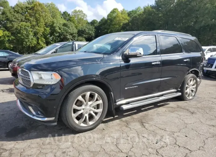 DODGE DURANGO CI 2018 vin 1C4RDHEG5JC279686 from auto auction Copart