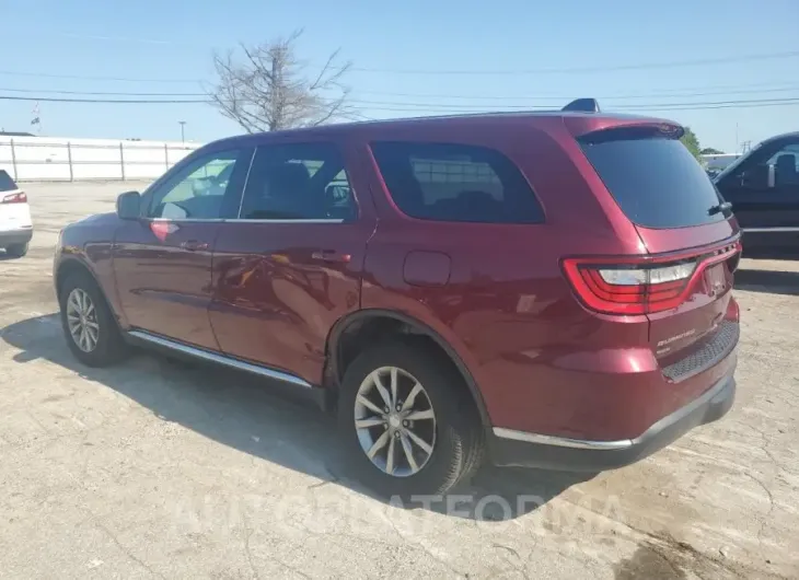 DODGE DURANGO SX 2017 vin 1C4RDJAG6HC881035 from auto auction Copart