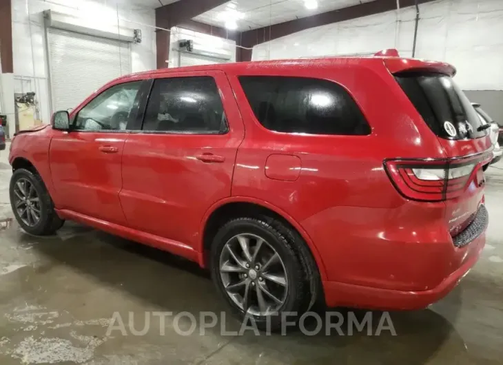 DODGE DURANGO GT 2018 vin 1C4RDJDGXJC290613 from auto auction Copart