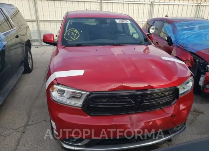 DODGE DURANGO SS 2018 vin 1C4RDJFG6JC225450 from auto auction Copart