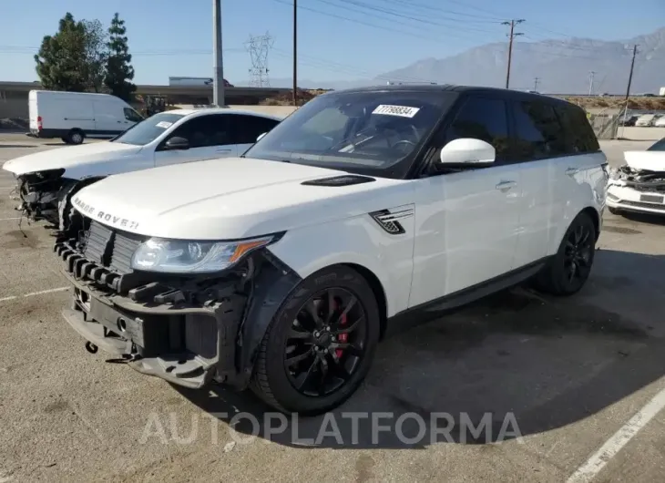 LAND ROVER RANGE ROVE 2016 vin SALWR2EF1GA598038 from auto auction Copart