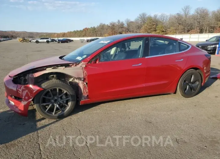 TESLA MODEL 3 2018 vin 5YJ3E1EA4JF027615 from auto auction Copart