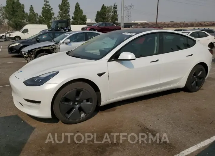 TESLA MODEL 3 2023 vin 5YJ3E1EA4PF385807 from auto auction Copart