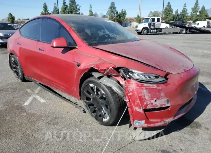 TESLA MODEL Y 2020 vin 5YJYGDEE2LF059535 from auto auction Copart