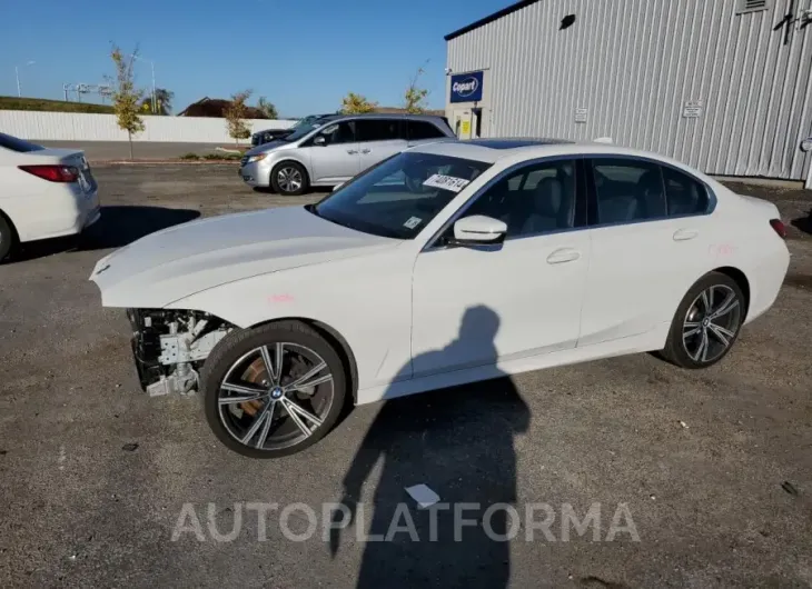 BMW 330XI 2021 vin 3MW5R7J02M8B86295 from auto auction Copart