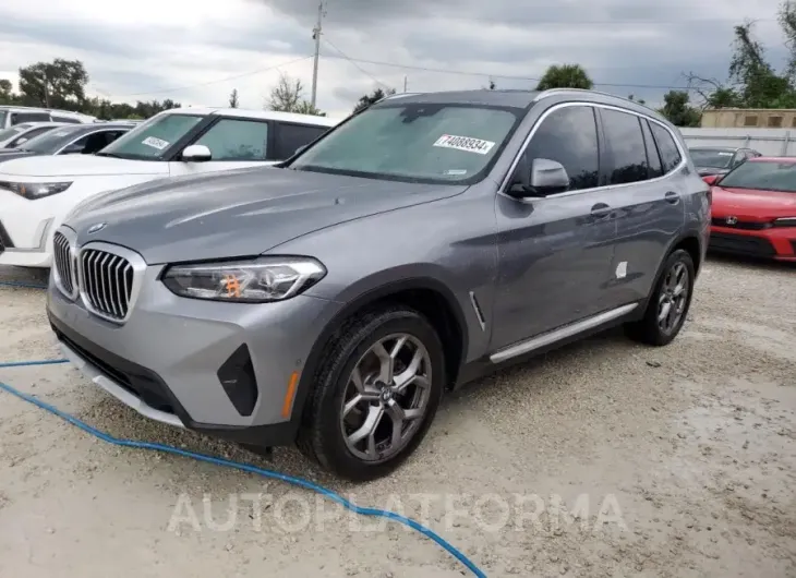 BMW X3 SDRIVE3 2024 vin 5UX43DP09R9V80054 from auto auction Copart