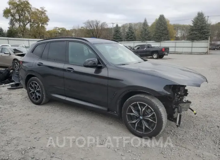 BMW X3 M40I 2022 vin 5UX83DP08N9K40194 from auto auction Copart