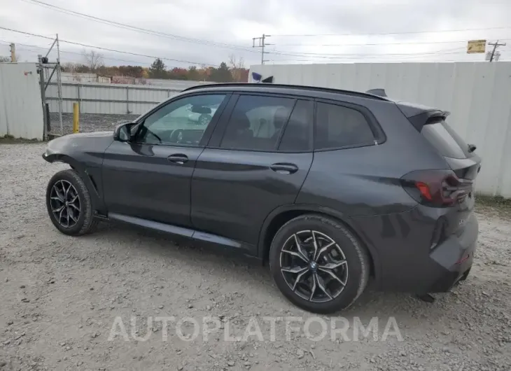 BMW X3 M40I 2022 vin 5UX83DP08N9K40194 from auto auction Copart