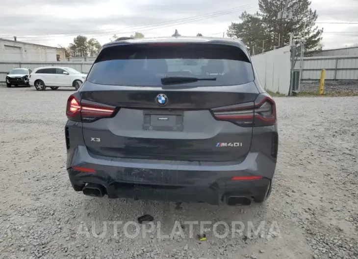 BMW X3 M40I 2022 vin 5UX83DP08N9K40194 from auto auction Copart