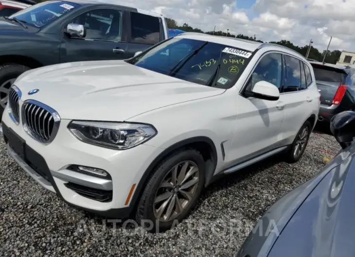 BMW X3 XDRIVE3 2019 vin 5UXTR9C50KLD92947 from auto auction Copart