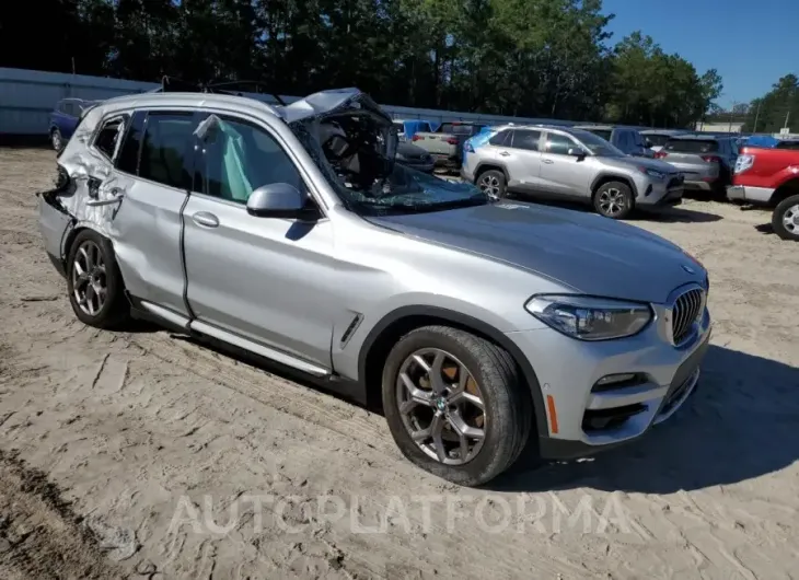 BMW X3 XDRIVE3 2021 vin 5UXTS1C00M9E14570 from auto auction Copart