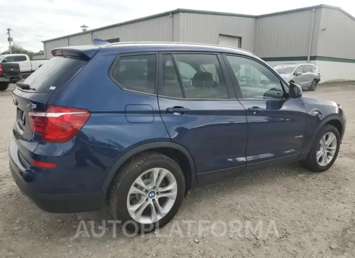 BMW X3 XDRIVE3 2017 vin 5UXWX7C52H0S19641 from auto auction Copart