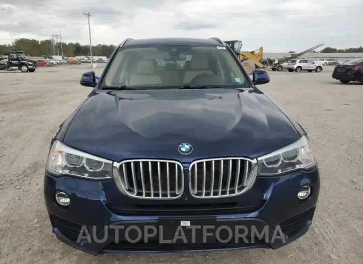 BMW X3 XDRIVE3 2017 vin 5UXWX7C52H0S19641 from auto auction Copart