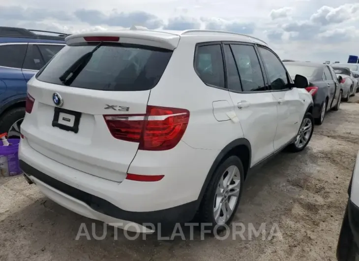 BMW X3 XDRIVE2 2017 vin 5UXWX9C58H0T13695 from auto auction Copart