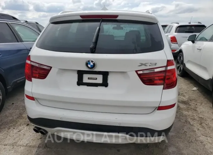 BMW X3 XDRIVE2 2017 vin 5UXWX9C58H0T13695 from auto auction Copart