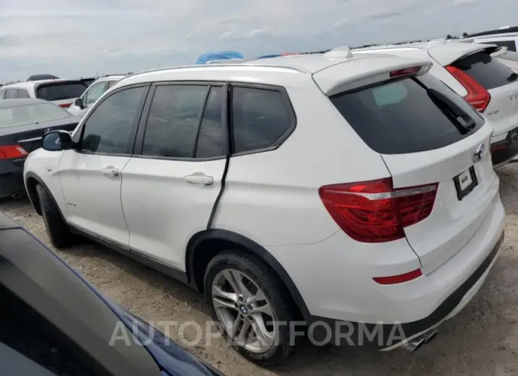 BMW X3 XDRIVE2 2017 vin 5UXWX9C58H0T13695 from auto auction Copart