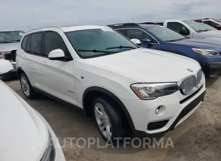 BMW X3 XDRIVE2 2017 vin 5UXWX9C58H0T13695 from auto auction Copart