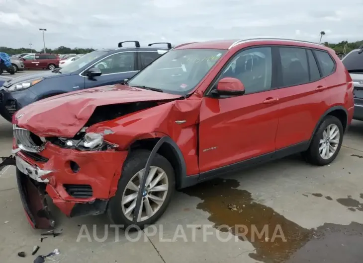 BMW X3 SDRIVE2 2017 vin 5UXWZ7C35H0V87952 from auto auction Copart