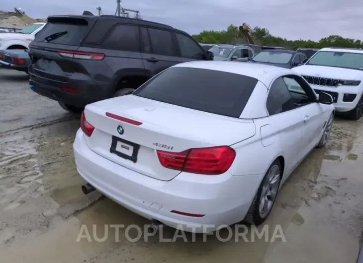 BMW 435 I 2015 vin WBA3T3C51F5A40998 from auto auction Copart