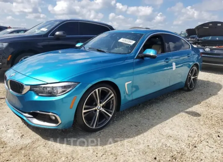 BMW 430I GRAN 2019 vin WBA4J1C59KBM18024 from auto auction Copart